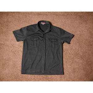 Guess Mesh Men's Large Short Sleeve Polo